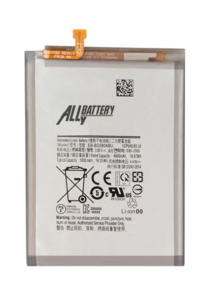 Ally Sm Galaxy M20 SM-M205F / M30 SM-M305 Pil Batarya EB-BG580ABU-(5775) - M009B809-N27009