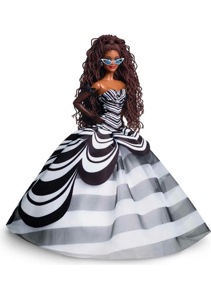 Barbie Mavi Safir 65. Yıl Dönümü Bebeği HRM59 Kız Erkek Çocuk Oyuncak Eğitici Oyuncaklar