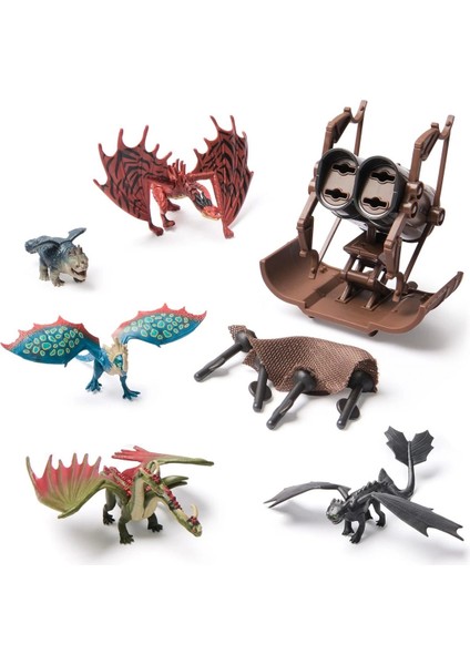 Ejderhayı Nasıl Eğitirsin? Ejderha Figür Seti Kız Erkek Çocuk Oyuncak Eğitici Oyuncaklar