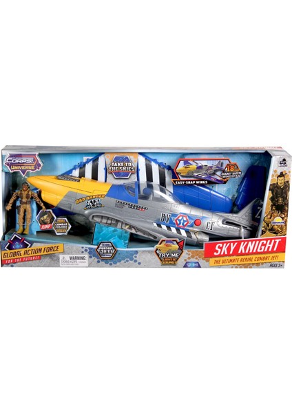 The Corps Universe Sky Knight Askeri Jet Kız Erkek Çocuk Oyuncak Eğitici Oyuncaklar modelleri