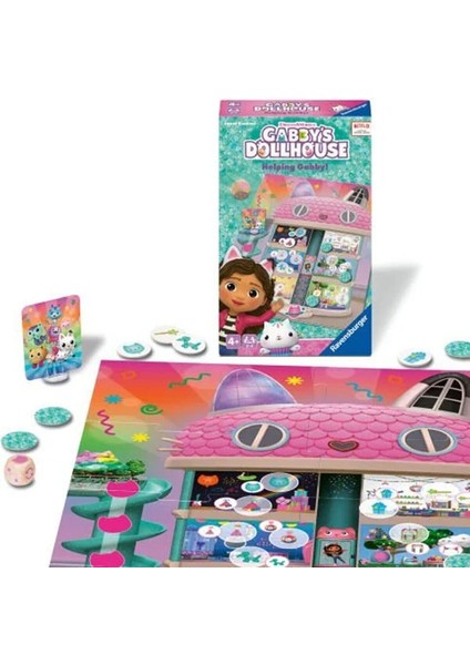 248100 Ravensburger - Gabbys Dollhouse - Seyahat Boy Kutu Oyunu Kız Erkek Çocuk Oyuncak Eğitici Oyun fiyatları