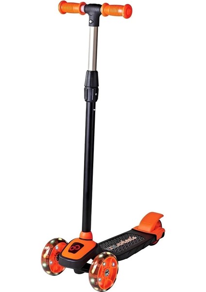 Cool Wheels Işıklı Twist Scooter Turuncu Kız Erkek Çocuk Oyuncak Eğitici Oyuncaklar