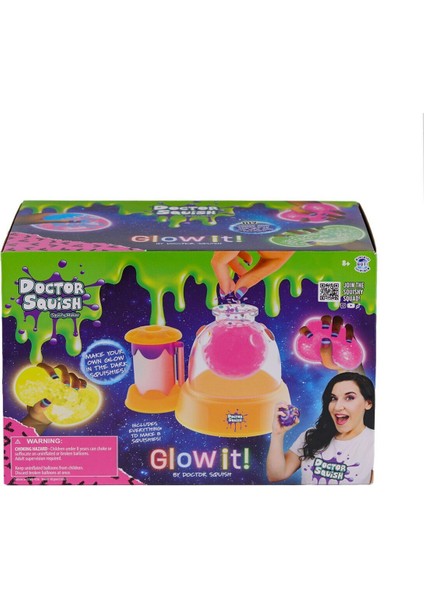 5277 Doktor Squish Yapım Istasyonu Neon -Başeltoys Kız Erkek Çocuk Oyuncak Eğitici Oyuncaklar