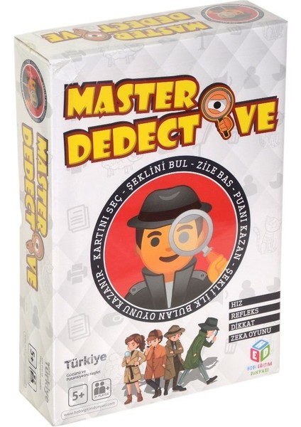 Hed 209 Hobi Zeka Master Dedective Kız Erkek Çocuk Oyuncak Eğitici Oyuncaklar