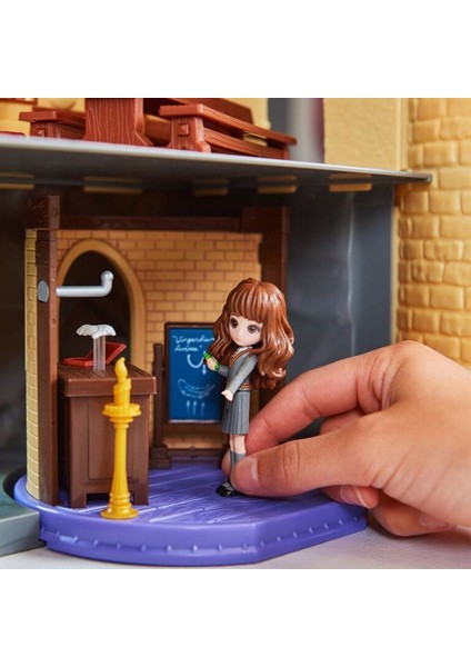 6061846 Tılsım Dersi ve Hermione Granger Figür- Magical Minis, +5 Yaş Kız Erkek Çocuk Oyuncak Eğitic modelleri