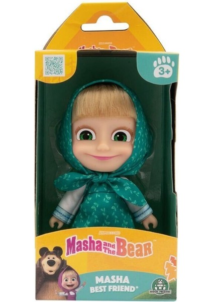 MHA37000 Maşa ve Koca Ayı 12CM Bebek Kız Erkek Çocuk Oyuncak Eğitici Oyuncaklar