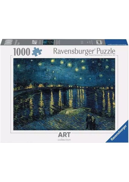 12000064 Van Gogh The Starry Night 1000 Parça Ravensburger Puzzle Kız Erkek Çocuk Oyuncak Eğitici Oy