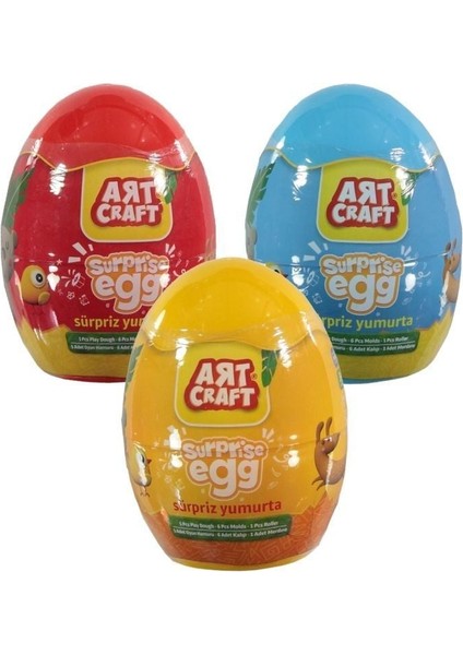 Dede Art Craft Mini Sürpriz Yumurta - 1ADET Stokta Olan Gönderilir Kız Erkek Çocuk Oyuncak Eğitici O