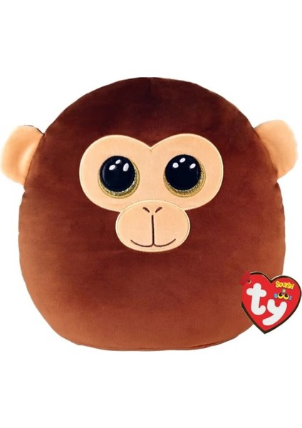 Ty Squishy Beanies Yastık Maymun Dunston 26CM Kız Erkek Çocuk Oyuncak Eğitici Oyuncaklar