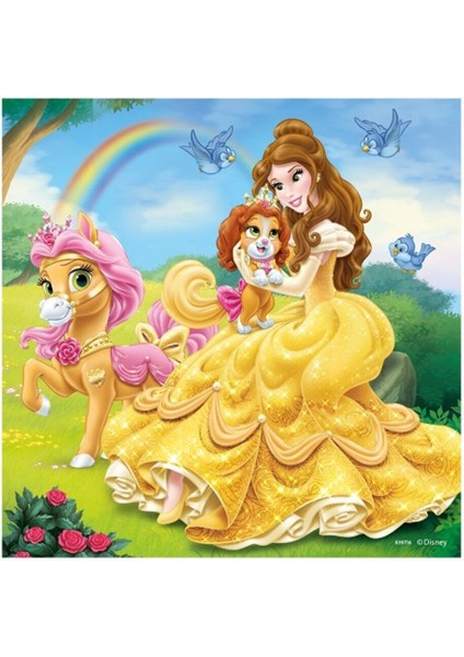 93465 Palace Pets Belle, Cinderella, Rapunzel 3X49 Parça Ravensburger Puzzle Kız Erkek Çocuk Oyuncak fiyatları