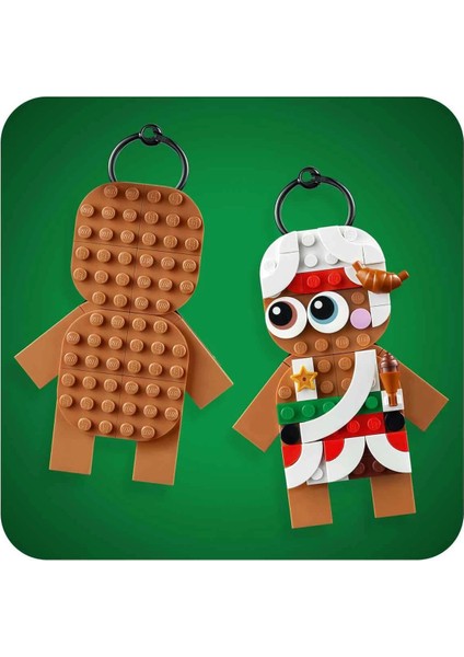 LEGO Zencefilli Kurabiye Süsleri 40642 Kız Erkek Çocuk Oyuncak Eğitici Oyuncaklar fiyatları