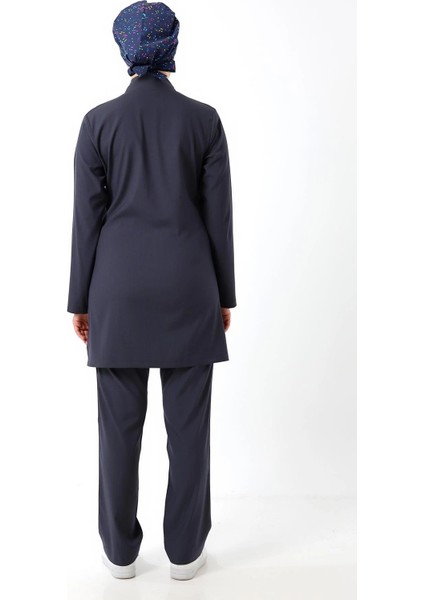 Soft Likralı Tesettür Forma Takım Iki Çıtçıt - 6417 Füme fiyatları