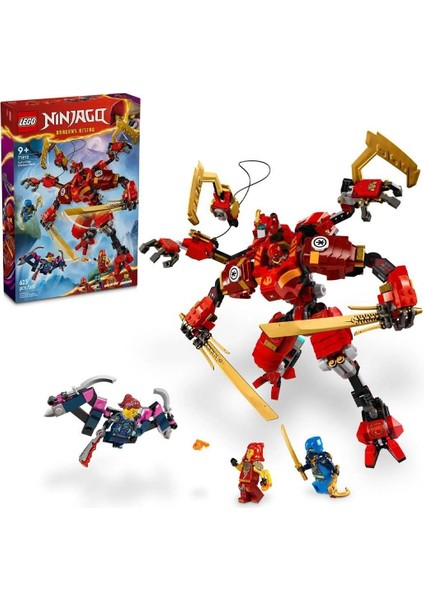 71812 LEGO Ninjago Kai\'nin Ninja Tırmanma Robotu 623 Parça +9 Yaş Kız Erkek Çocuk Oyuncak Eğitici O