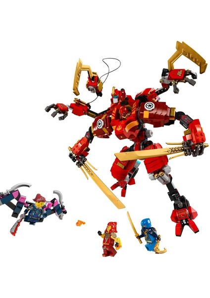 71812 LEGO Ninjago Kai\'nin Ninja Tırmanma Robotu 623 Parça +9 Yaş Kız Erkek Çocuk Oyuncak Eğitici O fiyatları