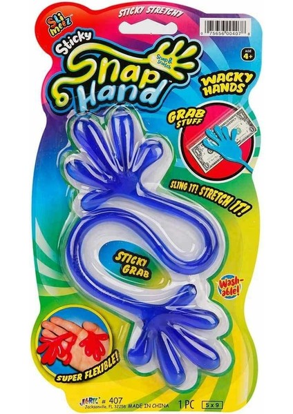 0407 Sun-Jru-4 Renk Kartelalı Yapışkan El - 1ADET Stokta Olan Gönderilir Kız Erkek Çocuk Oyuncak Eği modelleri