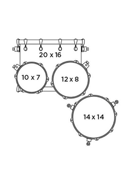 Saturn Akustik Davul 20+10+12+14 (SR504XUJ) indirimleri