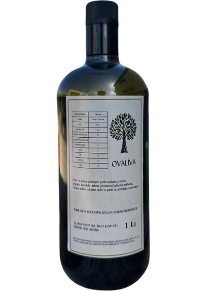Erken Hasat Soğuk Sıkım Trilye Cinsi 2025/2026 Sezonu Naturel Sızma Zeytinyağı 1lt fırsatları
