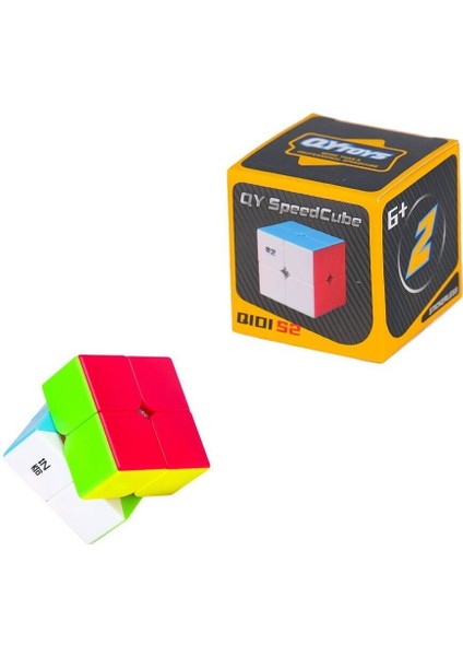 EQY763 Qy 2x2 Speed Küp -Başeltoys Kız Erkek Çocuk Oyuncak Eğitici Oyuncaklar