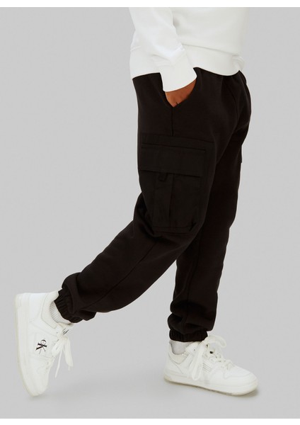 Lastikli Paça Siyah Erkek Çocuk Eşofman Altı IB0IB02572BEH modelleri