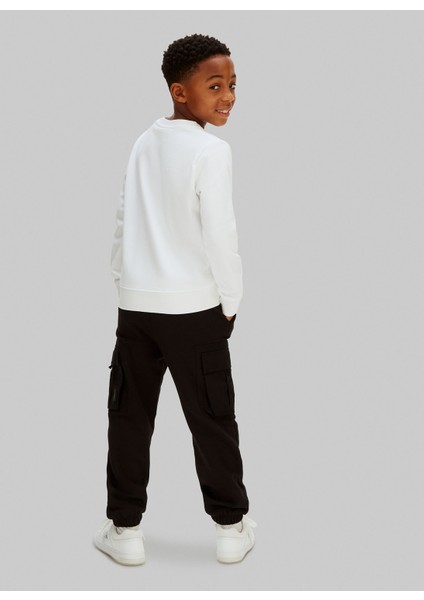 Lastikli Paça Siyah Erkek Çocuk Eşofman Altı IB0IB02572BEH indirimleri