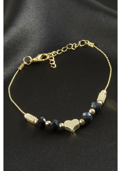 Dikdörtgen Kristal Bileklik