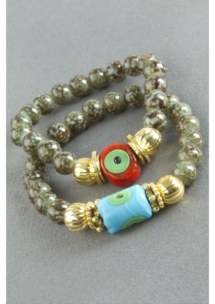 Etnik Ceyt Doğaltaş Bileklik