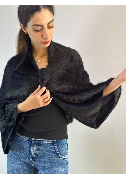 Yumuşak Angora Bolero Şal modelleri
