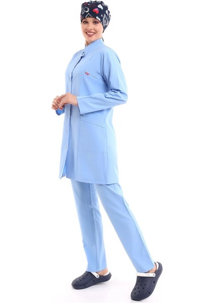 Tesettür Forma Takımı Full Çıtçıt - 31 Açık Mavi fırsatları