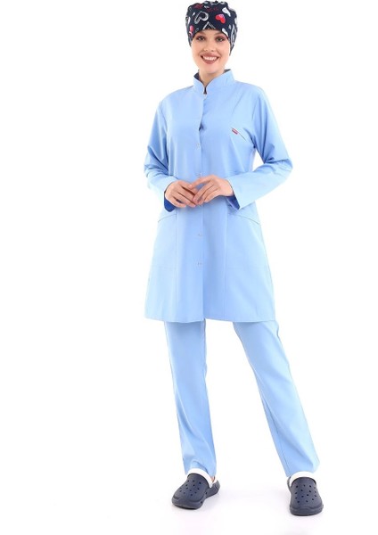 Tesettür Forma Takımı Full Çıtçıt - 31 Açık Mavi indirimleri