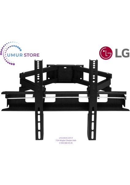 55NANO80A6B 42”- 55”- 65”- 75” Inç LCD LED Ekran Tv Hareketli Askı Aparatı