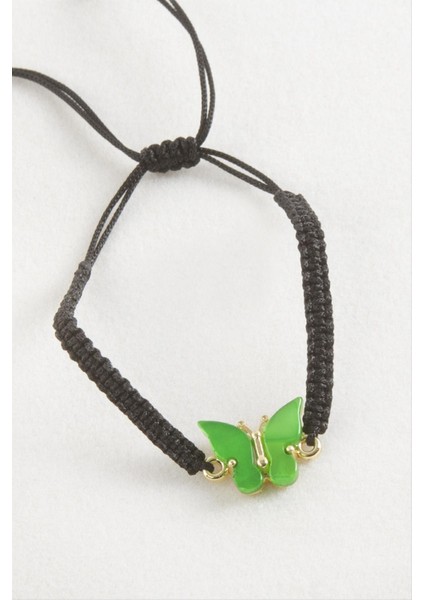 Kelebek Polyester Makrome Örgülü Bileklik fiyatları