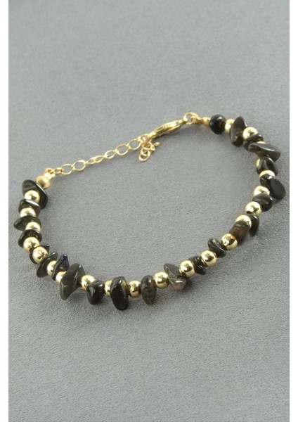 Onix Kırık Doğaltaş Bileklik