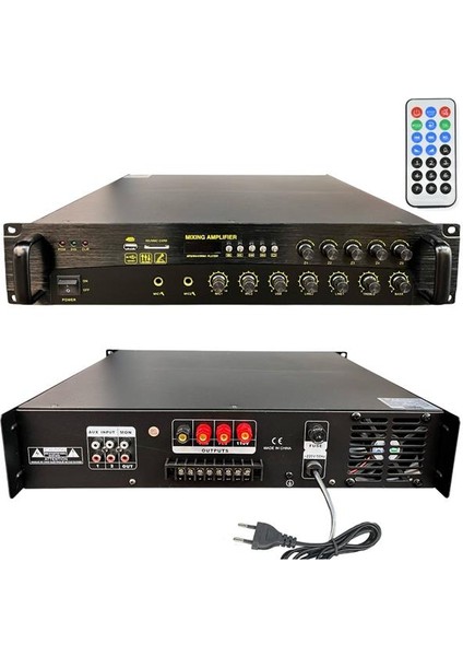 Bofmann BF-1005T 1000 Watt Usb-Sd-Bluetooth Hat Trafolu 5 Bölgeli Mixer Anfi fiyatları