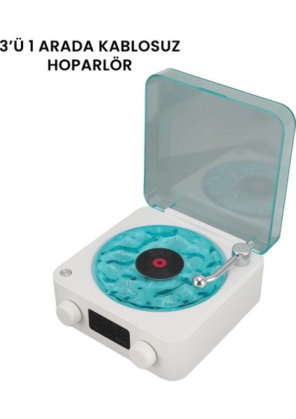 Kablosuz Bluetooth Hoparlör Mavi