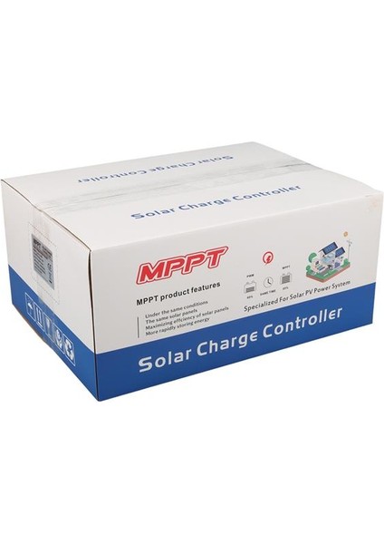 Sunsolar MPK50 Mppt Solar Şarj Kontrol Cihazı 50A (12V/24V/36V/48V Otomatik) 250V Maksimum Pv LCD Ekranlı RS485 Portlu fırsatları