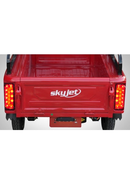 Cargo Trıo Elektrikli Moped Kırmızı indirimleri