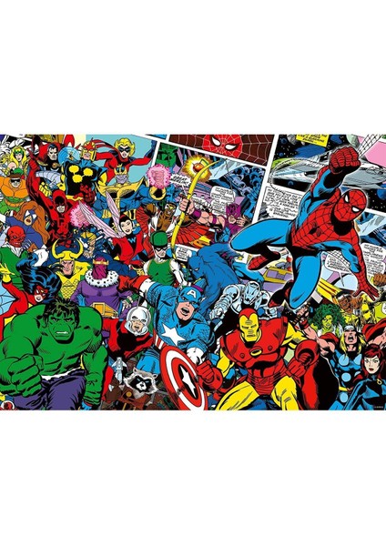 12000510 Challenge Marvel 1000 Parça Ravensburger Puzzle Kız Erkek Çocuk Oyuncak Eğitici Oyuncaklar fiyatları