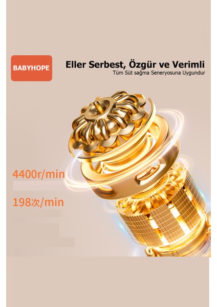 MY-376 Göğüs Pompası Şarjlı Giyilebilir Elektrikli Sessiz ve Elleri Serbest Kullanım indirimleri