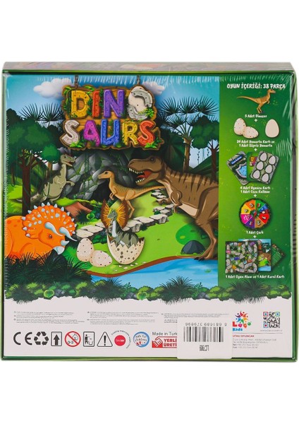 LC7989 Dinazor Oyunu -Laçokids Kız Erkek Çocuk Oyuncak Eğitici Oyuncaklar fiyatları