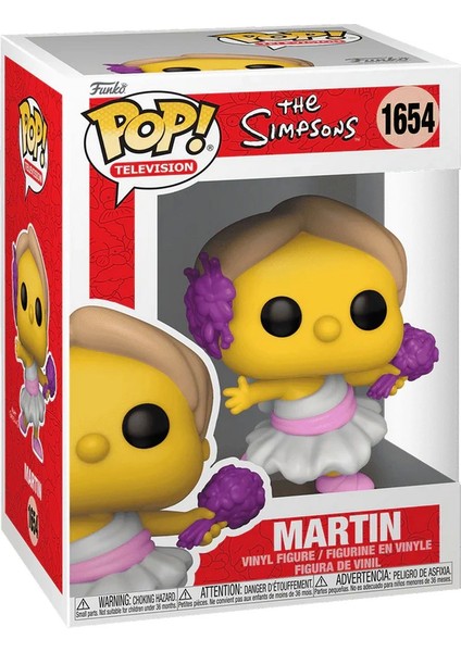 Funko Pop Television: The Simpsons - Martin As Calliope Kız Erkek Çocuk Oyuncak Eğitici Oyuncaklar fiyatları
