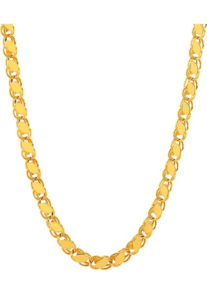 Agakulche Aynalı 5,2 mm Altın Zincir