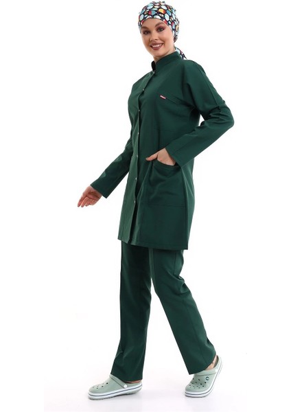 Tesettür Forma Takımı Full Çıtçıt - 58 Yeşil indirimleri