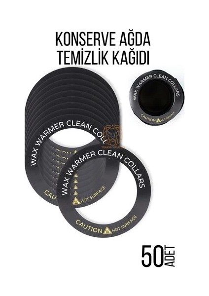 Bfs Konserve Ağda Koruyucu Karton Temizlik Kağıdı 50 Adet