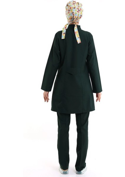 Tesettür Forma Takımı Full Çıtçıt - 5518 Bahar Ördek Başı Yeşili fiyatları