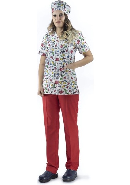 Zarf Yaka Desenli Üst - 2106 Araba modelleri