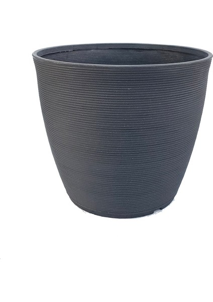 Ring 48 Antrasit Plastik Saksı