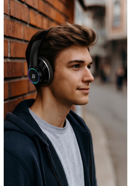 Kablosuz Bluetooth Kulaküstü Kulaklık – Mikrofonlu, Stereo Ses, Aux ve Hafıza Kartı Desteği Nova fiyatları