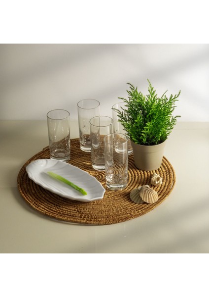 Güral Cam Küçük Boy Taşlı 6 Lı Meşrubat Bardağı 11187 fiyatları