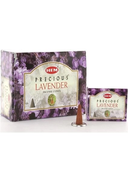 Precious Lavender Aromalı Konik Tütsü