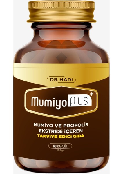 Dr. Hadi Mumiyoplus (Shilajit) 60 Kapsül